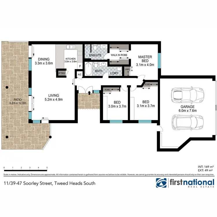 Floorplan of Homely unit listing, 11/39-47 Soorley Street, Tweed Heads South NSW 2486