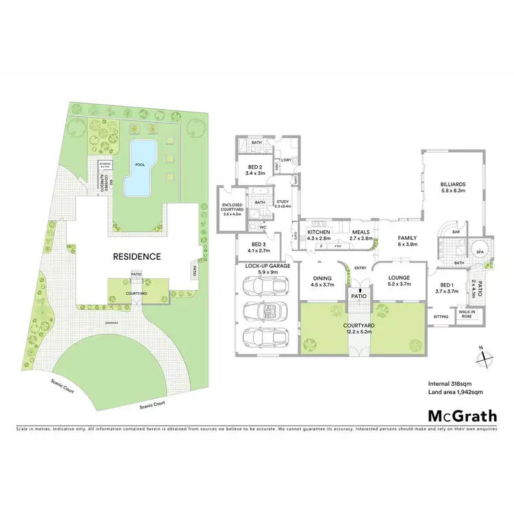 Floorplan of Homely house listing, 2 Scenic Court, Alstonville NSW 2477