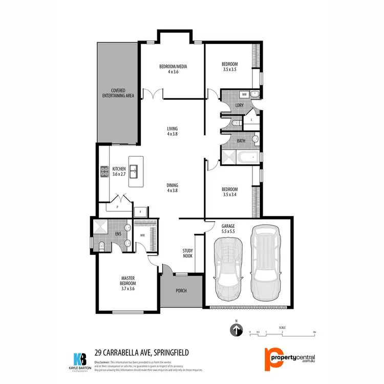 Floorplan of Homely house listing, 29 Carrabella Avenue, Springfield NSW 2250