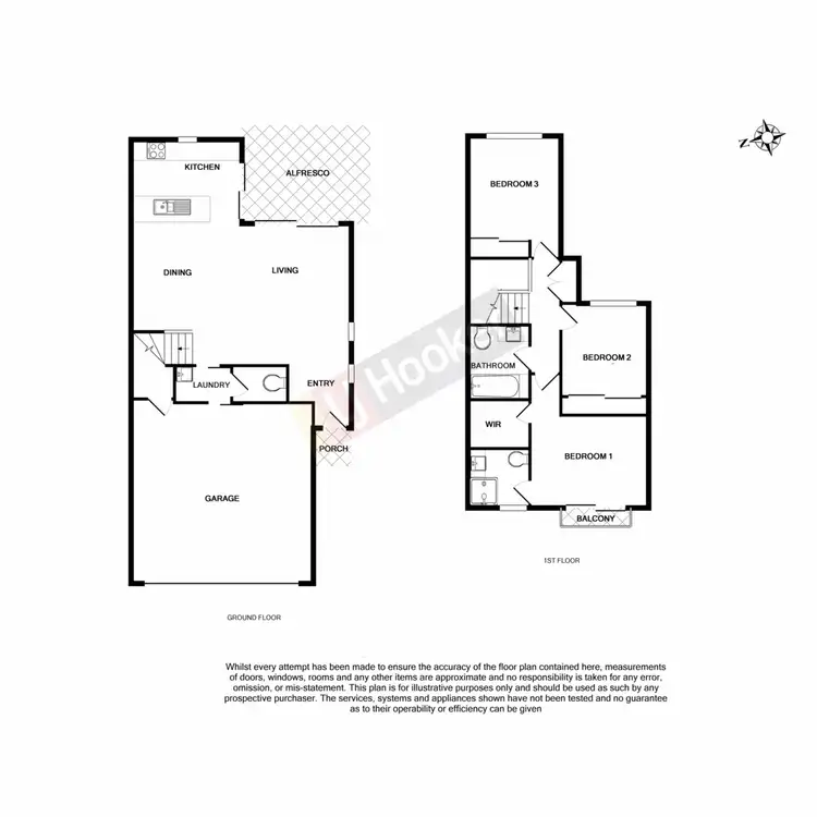 Floorplan of Homely townhouse listing, 59/40 Lakefield Place, Runcorn QLD 4113