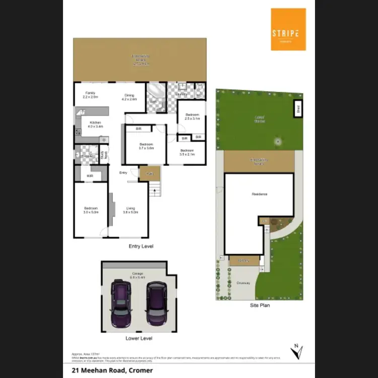 Floorplan of Homely house listing, 21 Meehan Road, Cromer NSW 2099