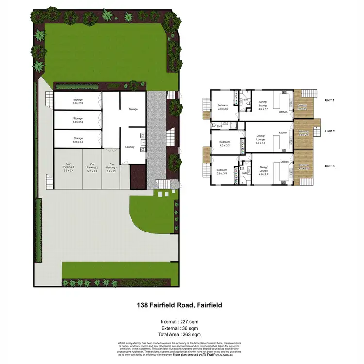 Floorplan of Homely house listing, 138 Fairfield Road, Fairfield QLD 4103
