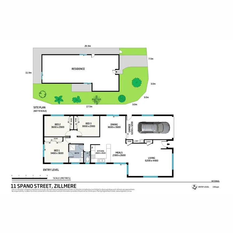 Floorplan of Homely house listing, 11 Spano Street, Zillmere QLD 4034