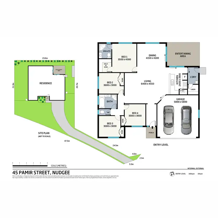 Floorplan of Homely house listing, 45 Pamir Street, Nudgee QLD 4014