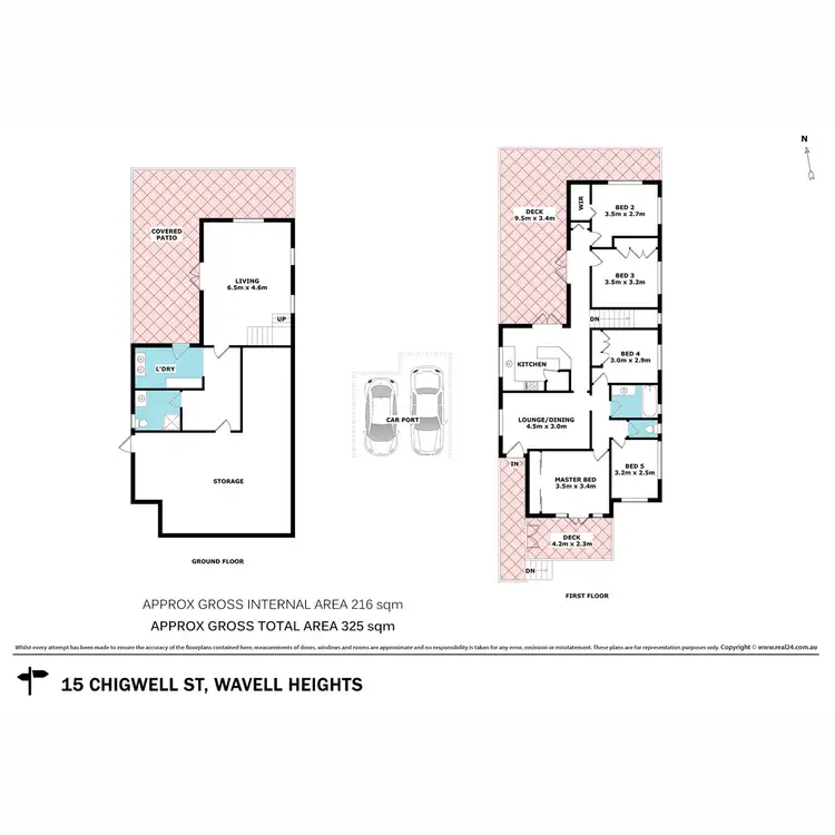Floorplan of Homely house listing, 15 Chigwell Street, Wavell Heights QLD 4012