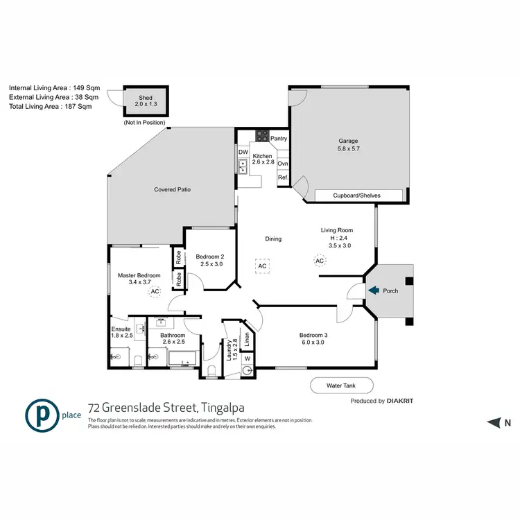 Floorplan of Homely house listing, 72 Greenslade Street, Tingalpa QLD 4173