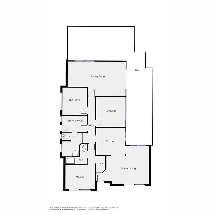 Floorplan of Homely house listing, 161 Merrivale Drive, Warrnambool VIC 3280