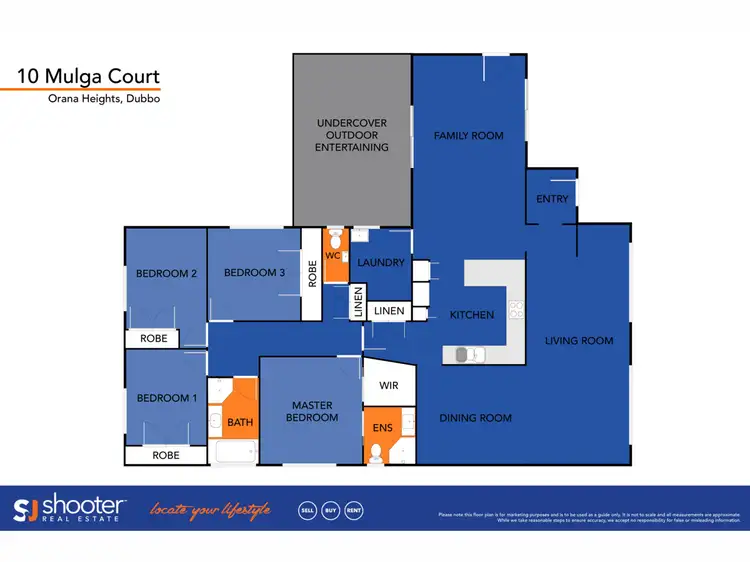 Floorplan of Homely house listing, 10 Mulga Court, Dubbo NSW 2830