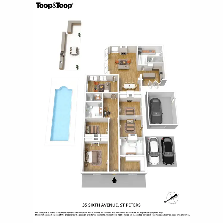 Floorplan of Homely house listing, 35 Sixth Avenue, St Peters SA 5069