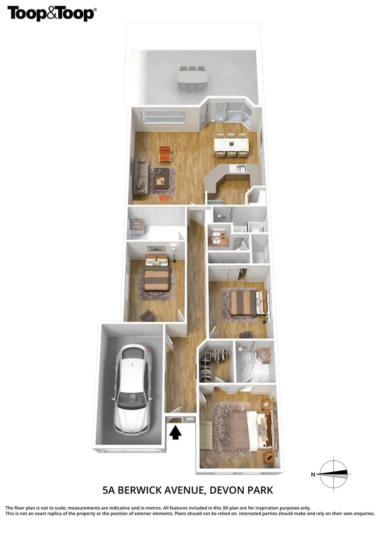 Floorplan of Homely house listing, 5A Berwick Avenue, Devon Park SA 5008