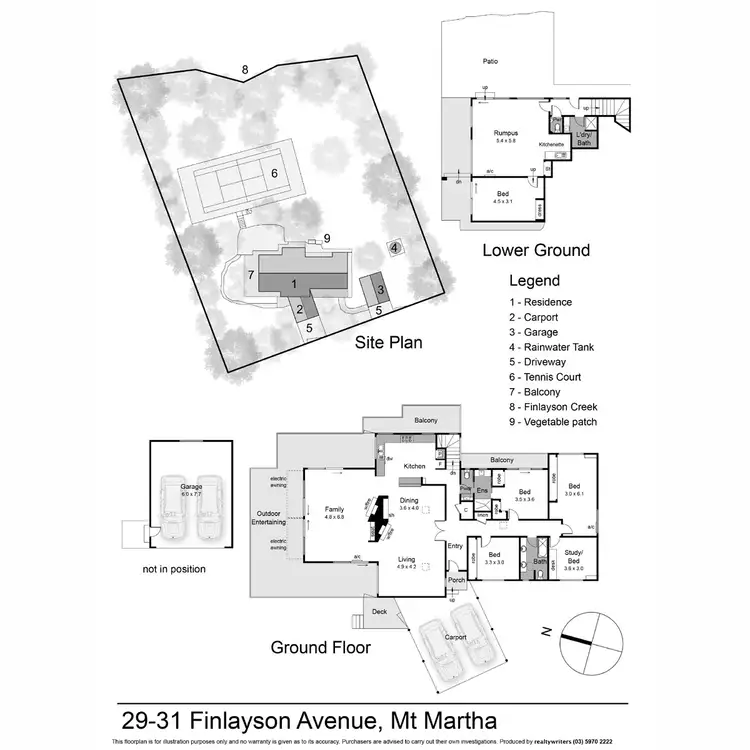 Floorplan of Homely house listing, 29-31 Finlayson Avenue, Mount Martha VIC 3934