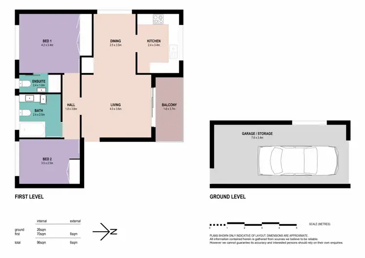 Floorplan of Homely apartment listing, 1/10 Lucinda Street, Taringa QLD 4068
