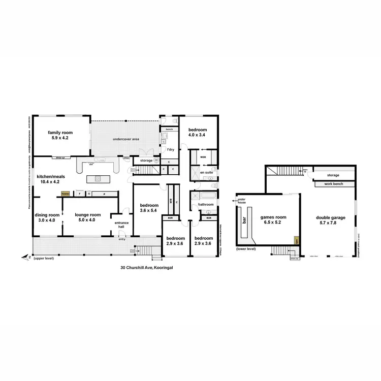Floorplan of Homely house listing, 30 Churchill Avenue, Kooringal NSW 2650