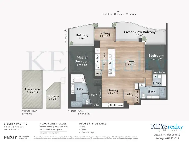 Floorplan of Homely apartment listing, 1172/1 Lennie Avenue, Main Beach QLD 4217