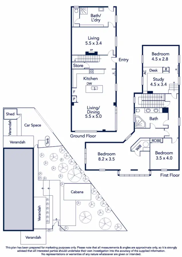Floorplan of Homely house listing, 37 Davies Street, Newport VIC 3015