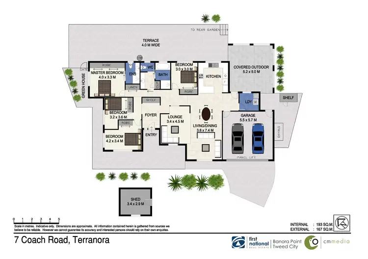 Floorplan of Homely house listing, 7 Coach Road, Terranora NSW 2486