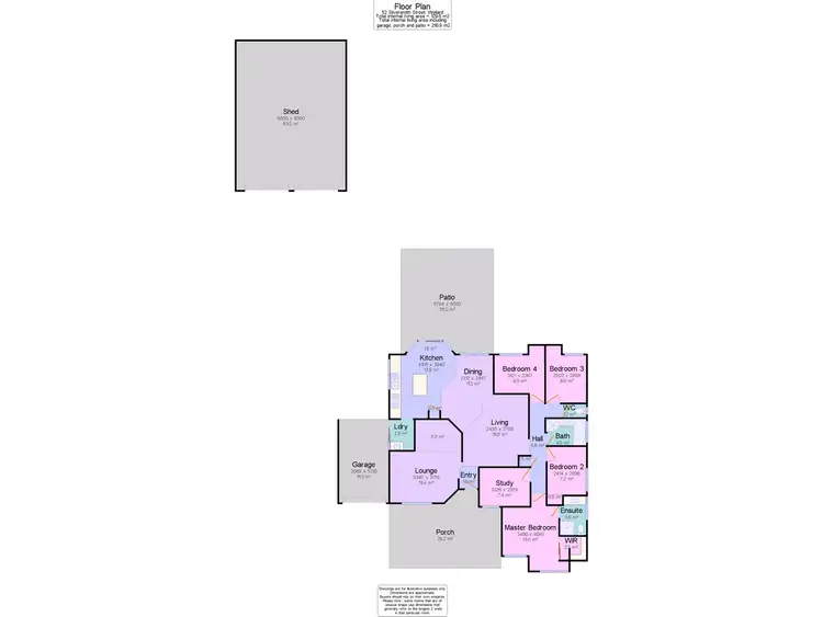 Floorplan of Homely house listing, 52 Silversmith Street, Wellard WA 6170