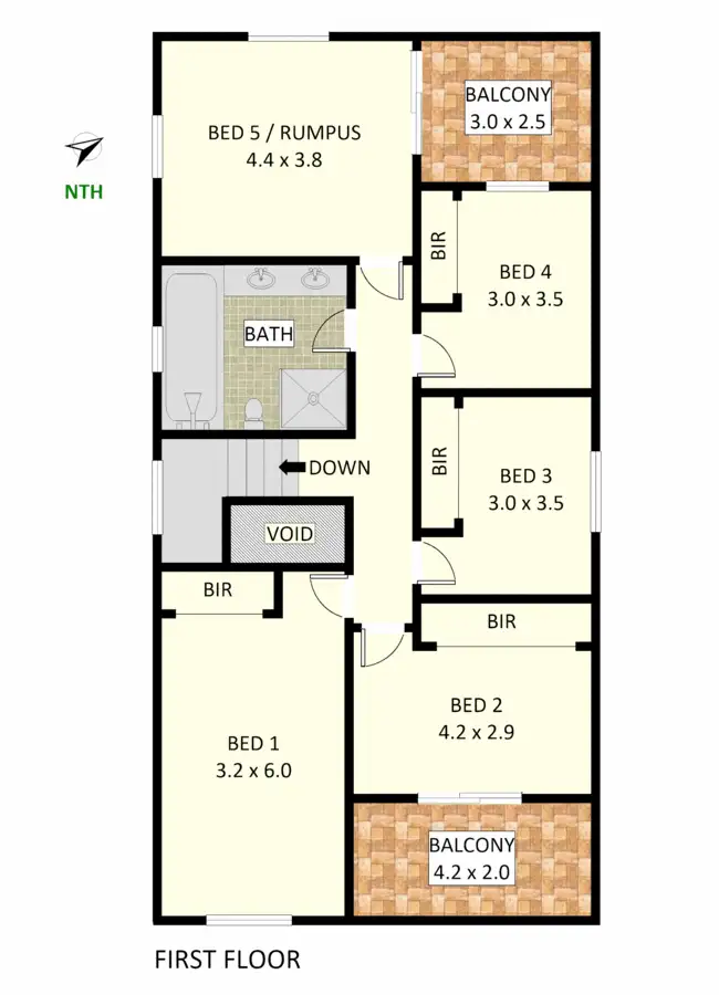 Floorplan of Homely house listing, 73 Balmoral Avenue, Croydon Park NSW 2133