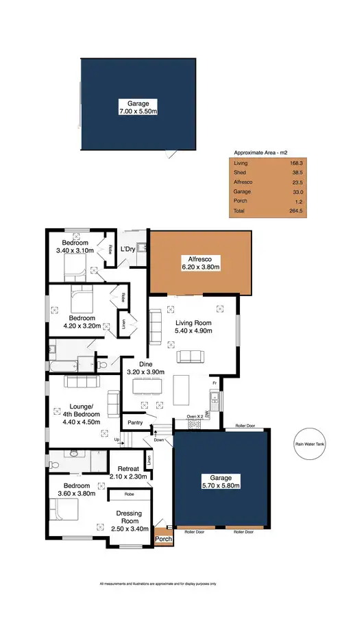 Floorplan of Homely house listing, 3A Harris Street, Old Noarlunga SA 5168
