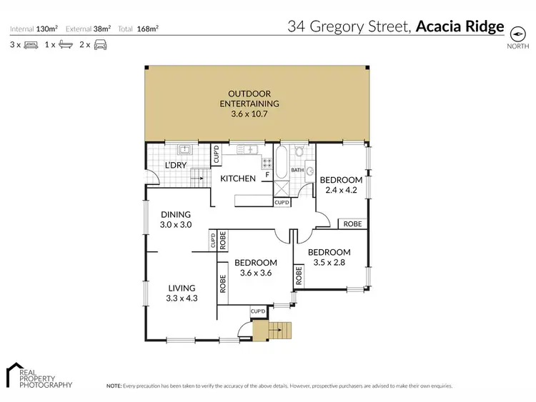 Floorplan of Homely house listing, 34 Gregory Street, Acacia Ridge QLD 4110