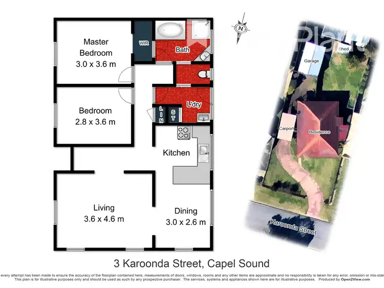 Floorplan of Homely house listing, 3 Karoonda Street, Capel Sound VIC 3940