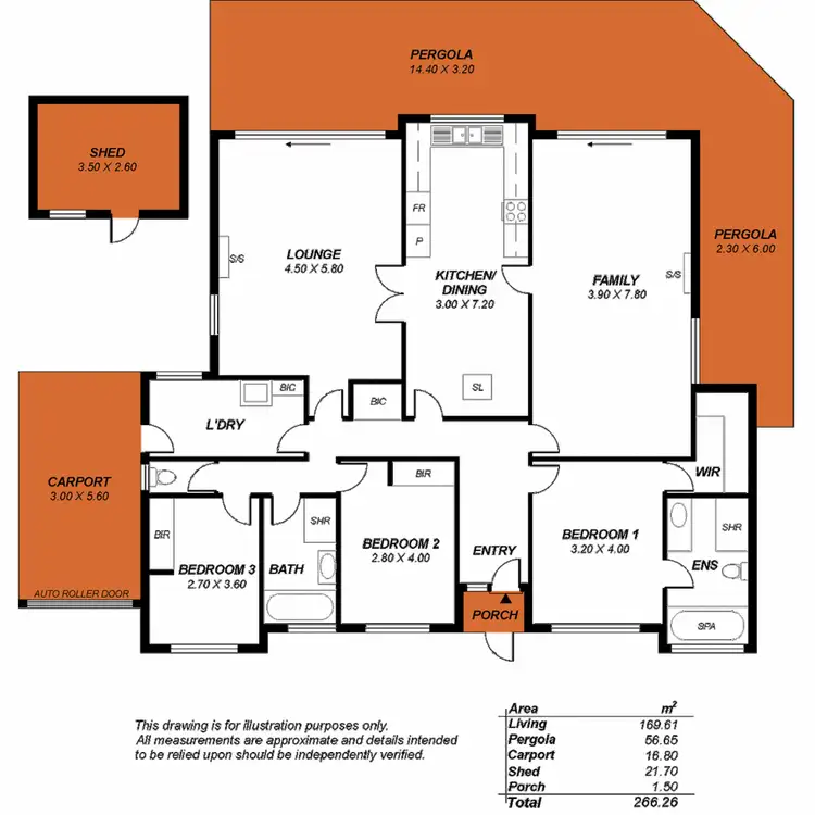 Floorplan of Homely house listing, 22 Hutchinson Avenue, Athelstone SA 5076