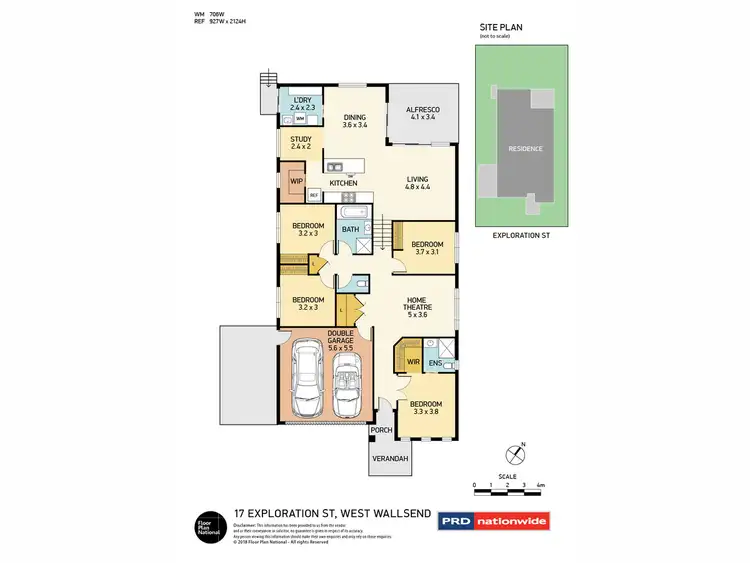 Floorplan of Homely house listing, 17 Exploration Street, West Wallsend NSW 2286