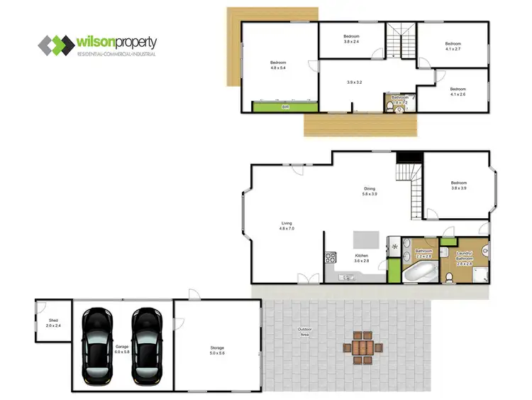 Floorplan of Homely rural property listing, 27 Hensley Court, Tyers VIC 3844