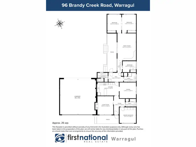 Floorplan of Homely house listing, 96 Brandy Creek Road, Warragul VIC 3820