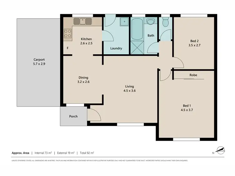 Floorplan of Homely unit listing, 23/26 Argonaut Street, Slacks Creek QLD 4127