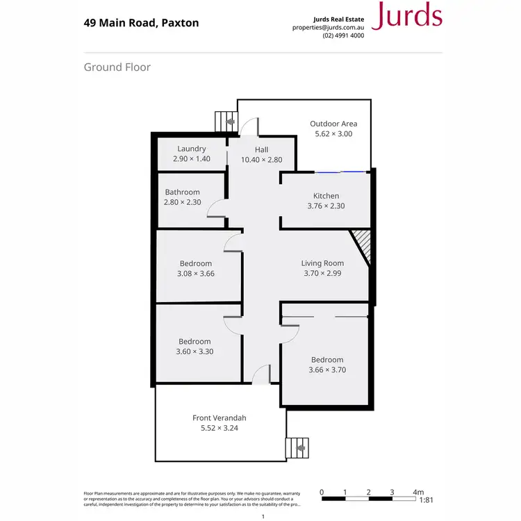 Floorplan of Homely house listing, 49 Main Road, Paxton NSW 2325