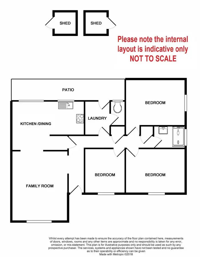 Floorplan of Homely house listing, 1 Serrata Crescent, Ferndale WA 6148