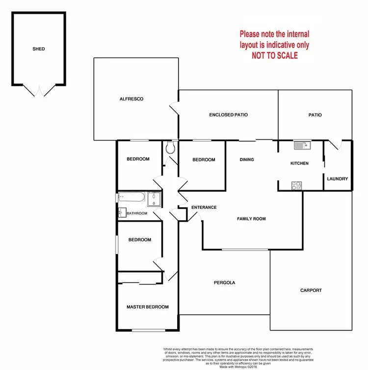 Floorplan of Homely house listing, 5 Fulman Way, Lynwood WA 6147