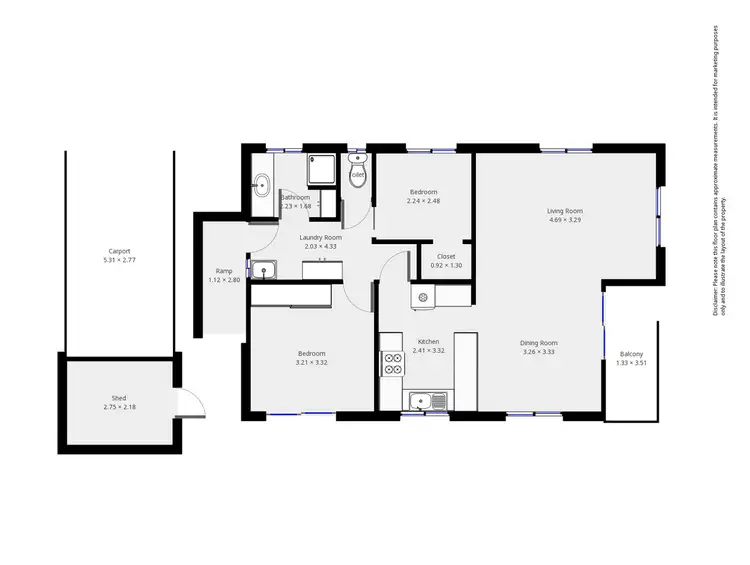 Floorplan of Homely house listing, 7/3197 Princes Highway, Millingandi NSW 2549
