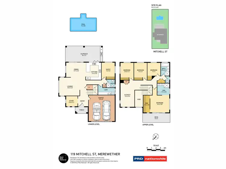 Floorplan of Homely house listing, 119 Mitchell Street, Merewether NSW 2291