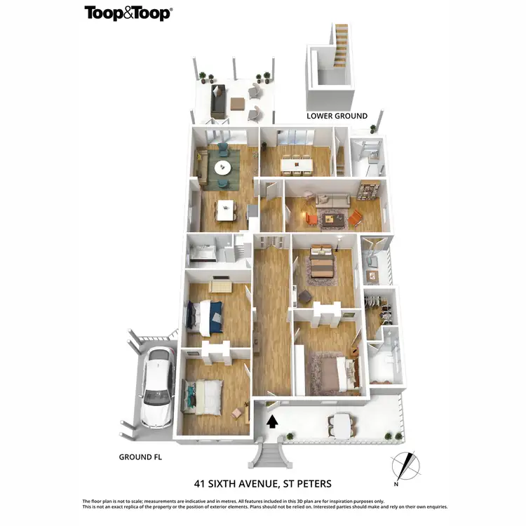 Floorplan of Homely house listing, 41 Sixth Avenue, St Peters SA 5069
