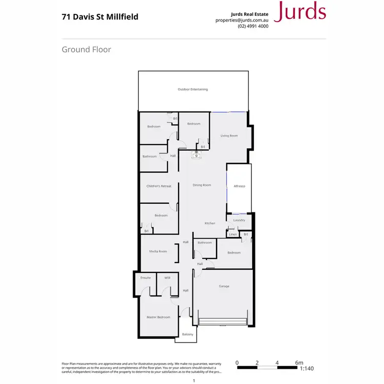 Floorplan of Homely house listing, 71 Davis Street, Millfield NSW 2325