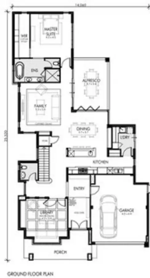 Floorplan of Homely land listing, LOT 89, 277 Riverton Drive, Shelley WA 6148