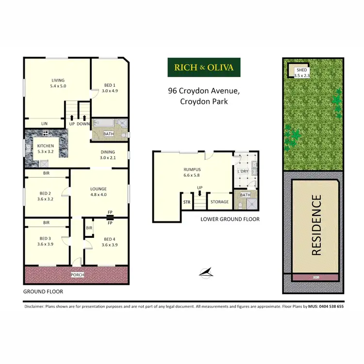 Floorplan of Homely house listing, 96 Croydon Avenue, Croydon Park NSW 2133