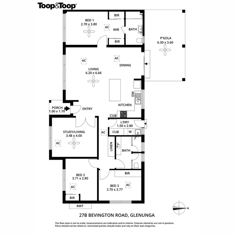 Floorplan of Homely house listing, 27B Bevington Road, Glenunga SA 5064