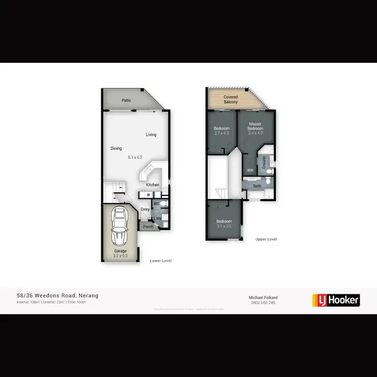 Floorplan of Homely house listing, 58/36 Weedons Road, Nerang QLD 4211
