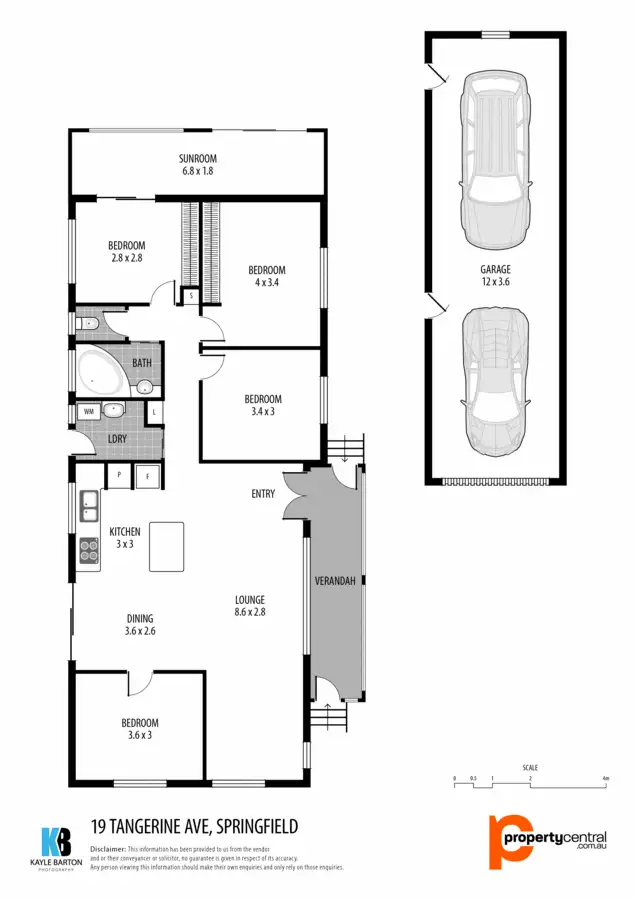 Floorplan of Homely house listing, 19 Tangerine Avenue, Springfield NSW 2250