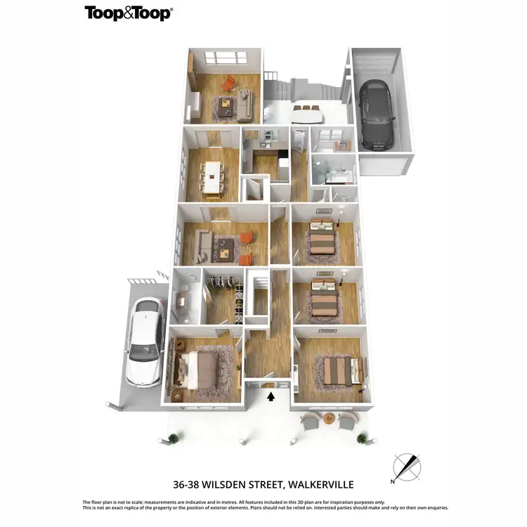 Floorplan of Homely house listing, 36-38 Wilsden Street, Walkerville SA 5081