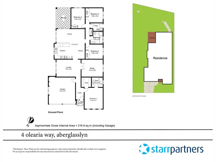 Floorplan of Homely house listing, 4 Olearia Way, Aberglasslyn NSW 2320