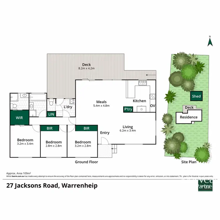 Floorplan of Homely house listing, 27 Jacksons Road, Warrenheip VIC 3352