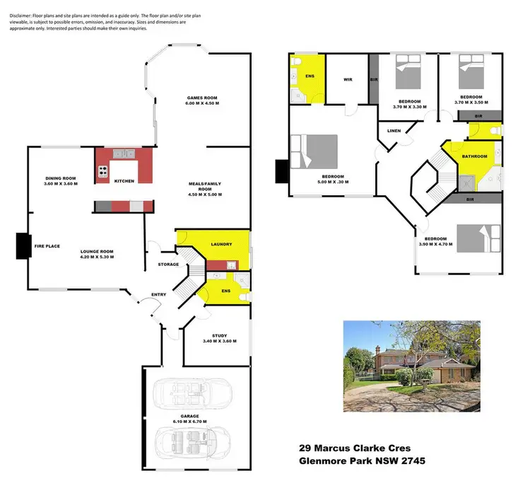Floorplan of Homely house listing, 29 Marcus Clarke Crescent, Glenmore Park NSW 2745