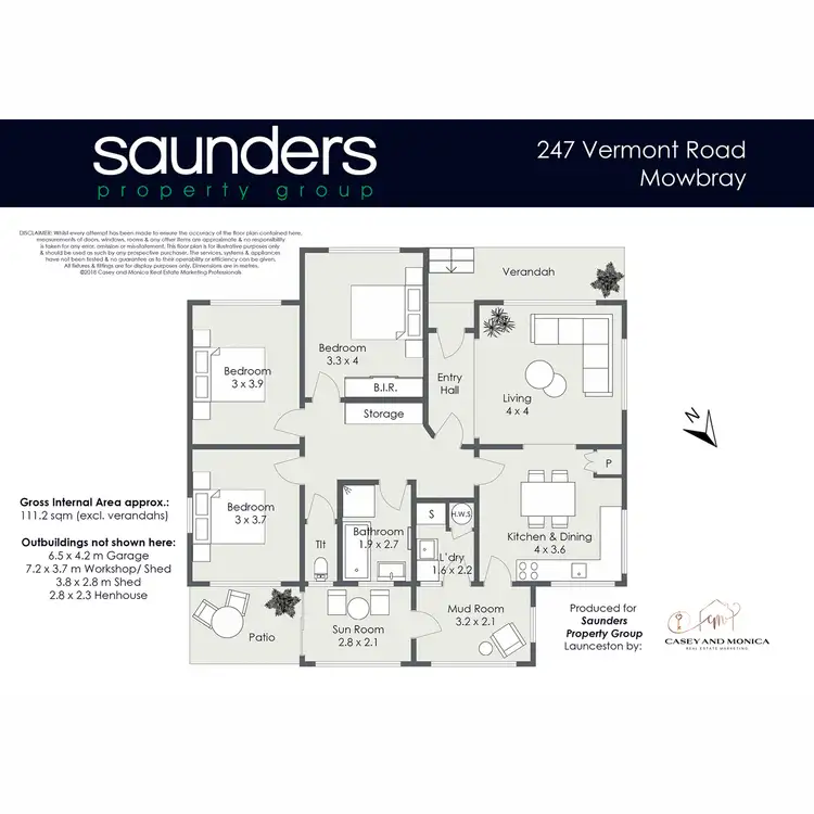 Floorplan of Homely house listing, 247 Vermont Road, Mowbray TAS 7248