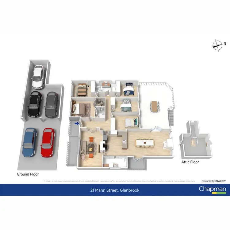 Floorplan of Homely house listing, 21 Mann Street, Glenbrook NSW 2773
