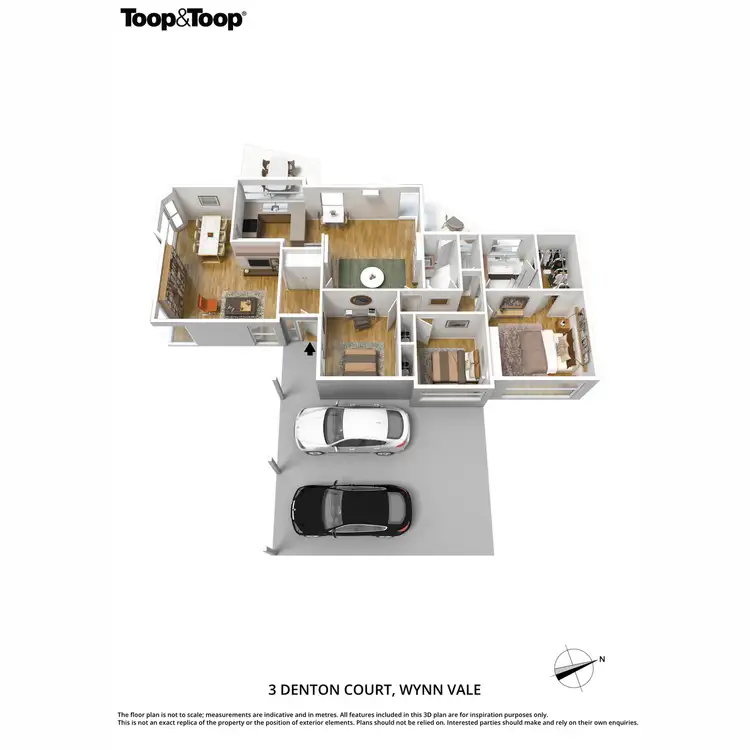 Floorplan of Homely house listing, 3 Denton Court, Wynn Vale SA 5127