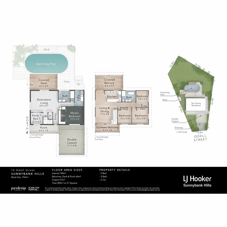 Floorplan of Homely house listing, 16 Odell Street, Sunnybank Hills QLD 4109